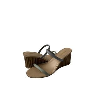 Cult Gaia Bamboo Wedge Sandals
